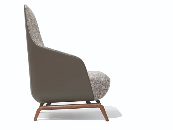 Poltrona bergère in tessuto con braccioli Janet GIORGETTI fabbrica GIORGETTI dall'Italia. Foto №2