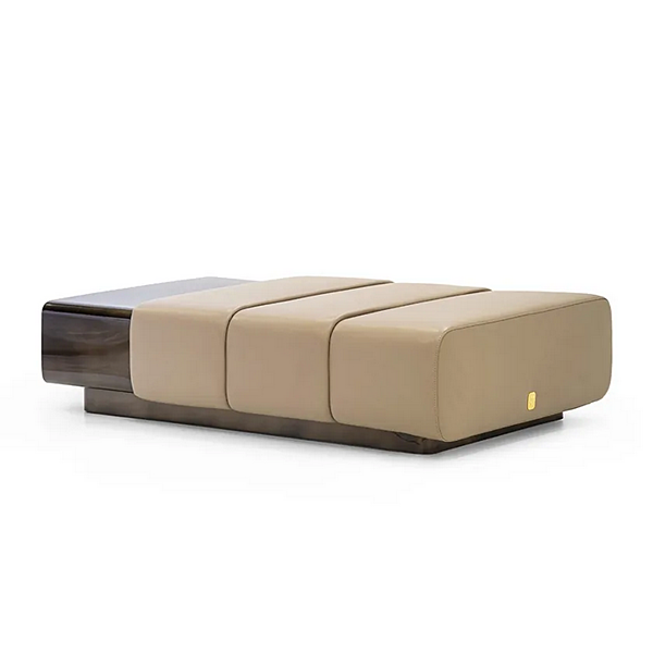 Pouf in pelle tavolino da caffè Cigar FORMITALIA fabbrica FORMITALIA dall'Italia. Foto №8