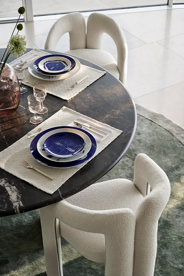 Set di 2 piatti fondi in porcellana Tronc CASSINA GNR CP 22 fabbrica CASSINA dall'Italia. Foto №10