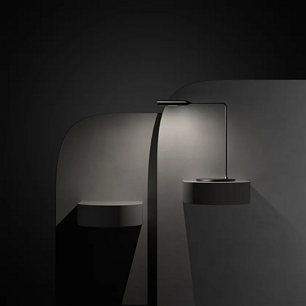 Lampada da comodino in alluminio LED girevole Lumina collezione Flo 950 fabbrica Lumina dall'Italia. Foto №2