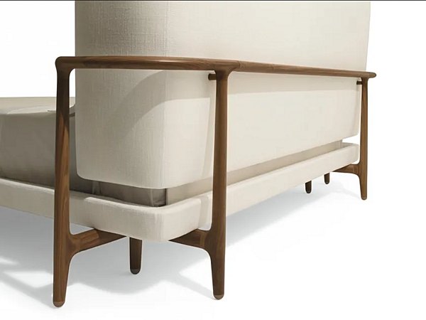 Letto matrimoniale con testata imbottita Pegaso GIORGETTI fabbrica GIORGETTI dall'Italia. Foto №4