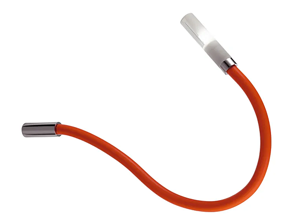 Lampada da parete in silicone con braccio snodato Fabbian Snake fabbrica Fabbian dall'Italia. Foto №1