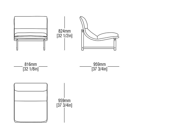 Poltrona imbottita Baltimora MisuraEmme fabbrica MisuraEmme dall'Italia. Foto №9