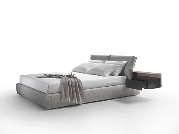 Letto matrimoniale in tessuto con testata imbottita FLEXFORM NEWBRIDGE fabbrica FLEXFORM dall'Italia. Foto №2