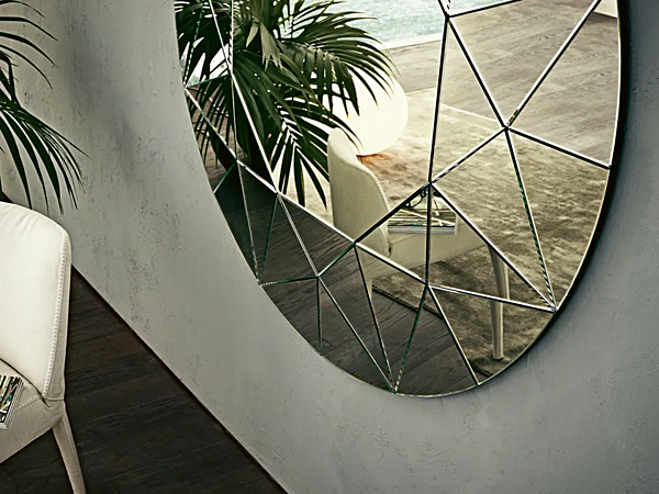 Specchio rotondo da parete Dream in vetro Gallotti&Radice fabbrica Gallotti & Radice dall'Italia. Foto №2