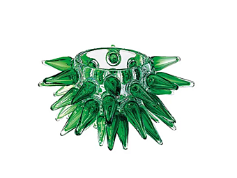 Centrotavola in vetro soffiato Pino Driade fabbrica Driade dall'Italia