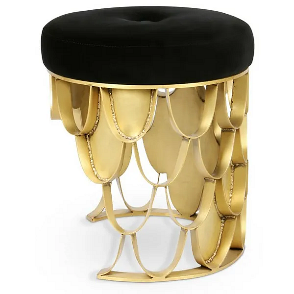 Pouf basso imbottito Koi BRABBU fabbrica BRABBU dall'Italia. Foto №4