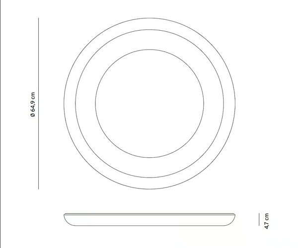 Lampada da soffitto in metallo e PMMA LED collezione Sunday AXOLIGHT fabbrica Axolight dall'Italia. Foto №10