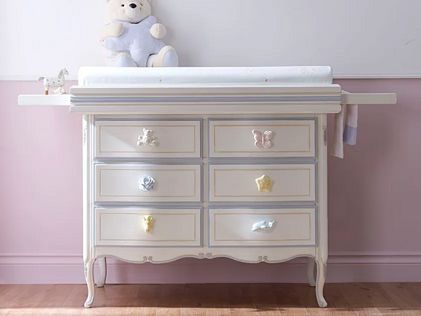 Comò in legno con fasciatoio Savio Firmino 3350 3350CAS fabbrica SAVIO FIRMINO dall'Italia. Foto №3