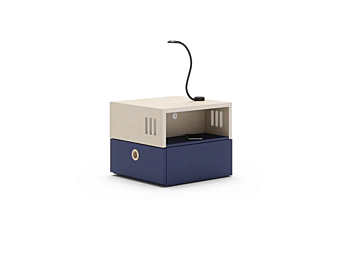 Unità multimediale in legno Nidi Jack fabbrica nidi dall'Italia