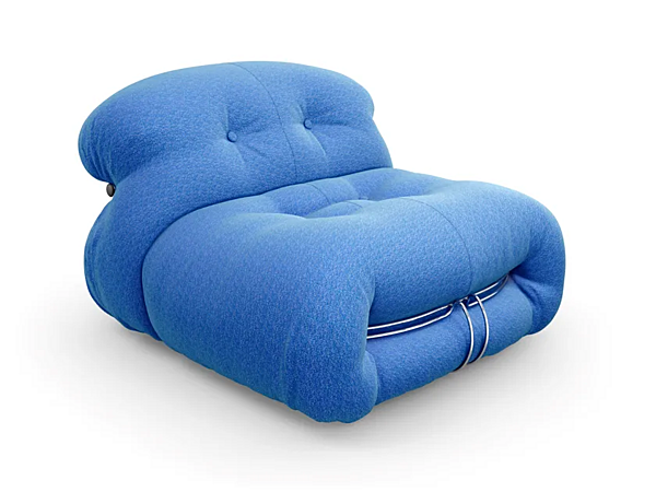 Poltrona in tessuto Soriana CASSINA fabbrica CASSINA dall'Italia. Foto №1