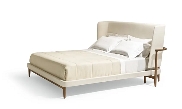 Letto matrimoniale con testata imbottita Pegaso GIORGETTI fabbrica GIORGETTI dall'Italia. Foto №3