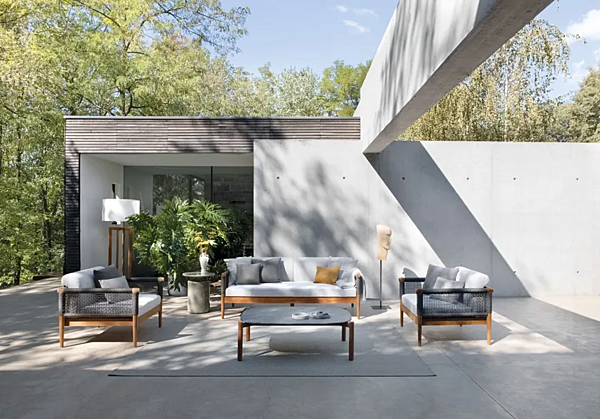 Tavolino laterale rettangolare in legno Lodge Atmosphera LG.TCO fabbrica ATMOSPHERA dall'Italia. Foto №2