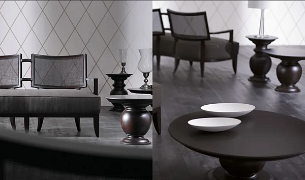 Tavolino da caffè rotondo in legno Pelleas OPERA CONTEMPORARY fabbrica OPERA CONTEMPORARY dall'Italia. Foto №4