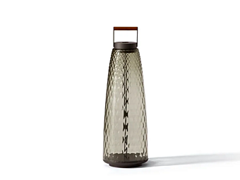 Lampada da terra in vetro soffiato LED Singapore Sling outdoor CASSINA