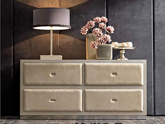 Comò in legno con cassetti CORTEZARI Keope Soft 401-P