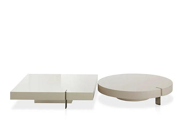 Tavolino da caffè quadrato in legno Butter Saba fabbrica SABA dall'Italia. Foto №2