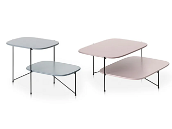 Tavolino da caffè in MDF collezione Haiku Saba