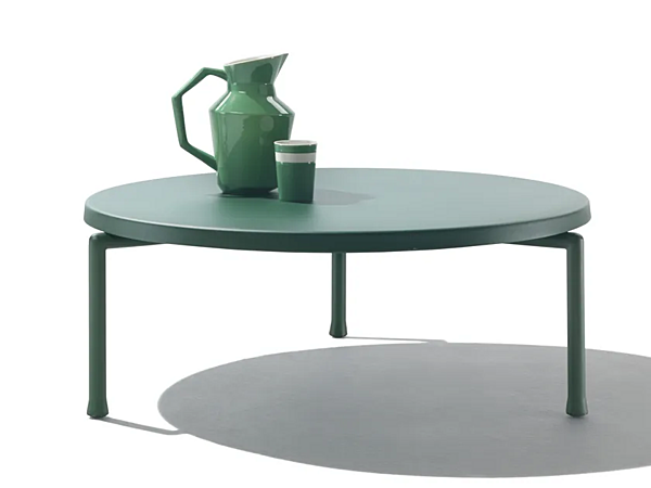 Tavolino laterale da giardino in alluminio FLEXFORM Alcamo 2A8K0, 2A8K6, 2A8K2 fabbrica FLEXFORM dall'Italia. Foto №1