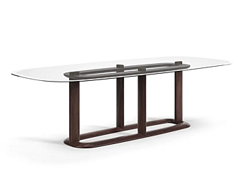 Tavolo da pranzo in vetro Atene FORMITALIA fabbrica FORMITALIA dall'Italia