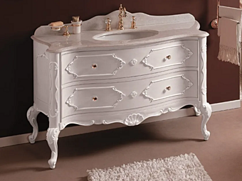 Mobile bagno in legno con cassetti singolo Anastasia Gaia Mobili fabbrica GAIA dall'Italia