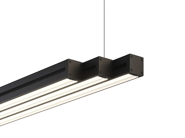 Lampada a sospensione in alluminio anodizzato LED Fabbian Light Glide fabbrica Fabbian dall'Italia. Foto №1
