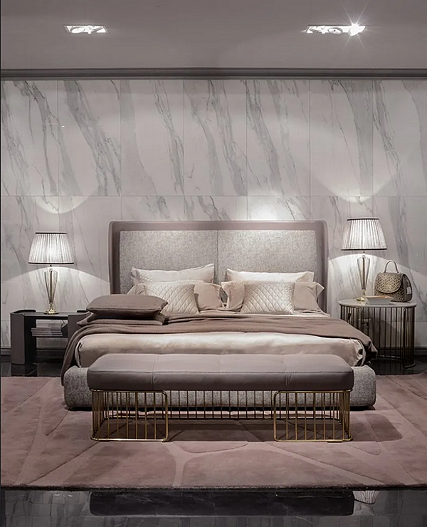 Тумбочка прикроватная из кожи FORMITALIA Downtown fabbrica FORMITALIA dall'Italia. Foto №7