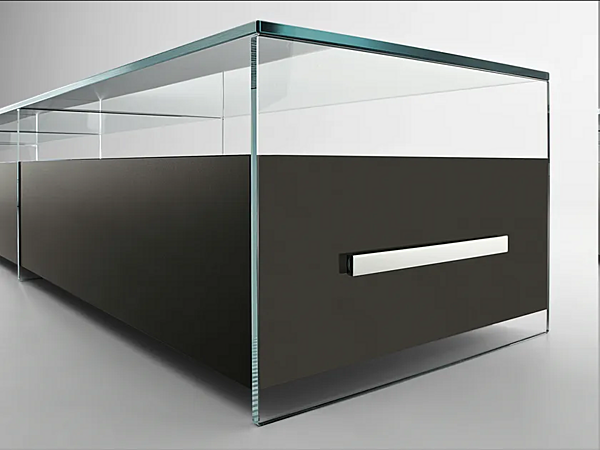 Credenza in cristallo per ufficio Gallotti&Radice collezione Air fabbrica Gallotti & Radice dall'Italia. Foto №3