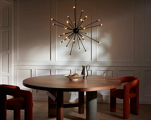 Lampada a sospensione in ottone LED Galaxy CASSINA fabbrica CASSINA dall'Italia. Foto №2