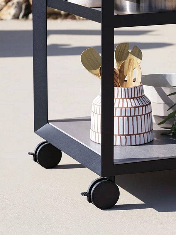 Carrello da giardino in alluminio per cucina all'aperto VARASCHIN fabbrica VARASCHIN dall'Italia. Foto №6