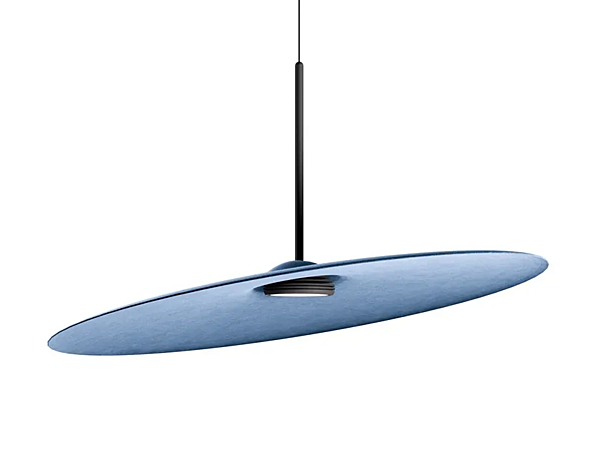 Lampada a sospensione acustica in PET riciclato LED Fabbian Acustica fabbrica Fabbian dall'Italia. Foto №1