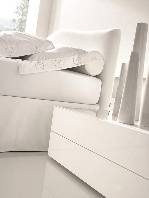 Letto matrimoniale imbottito Fiaba Duomo Design fabbrica Duomo Design dall'Italia. Foto №3