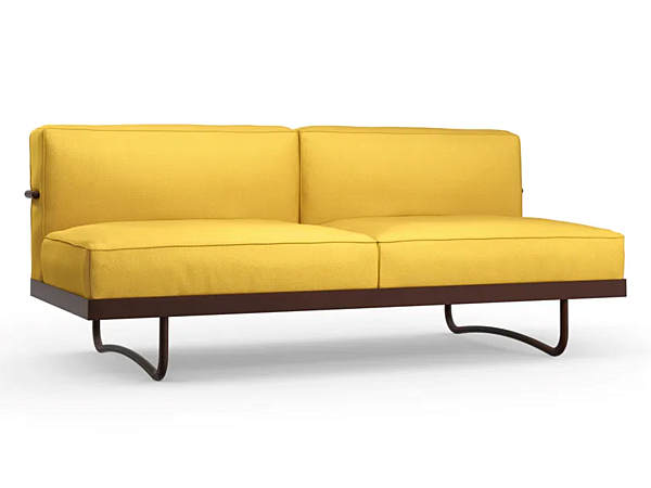 Divano a due posti con schienale imbottito CASSINA 5 Canapé Appartement Le Corbusier 005 fabbrica CASSINA dall'Italia. Foto №2