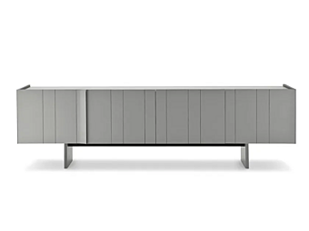 Credenza con ante in pelle conciata I 4 Mariani Papier