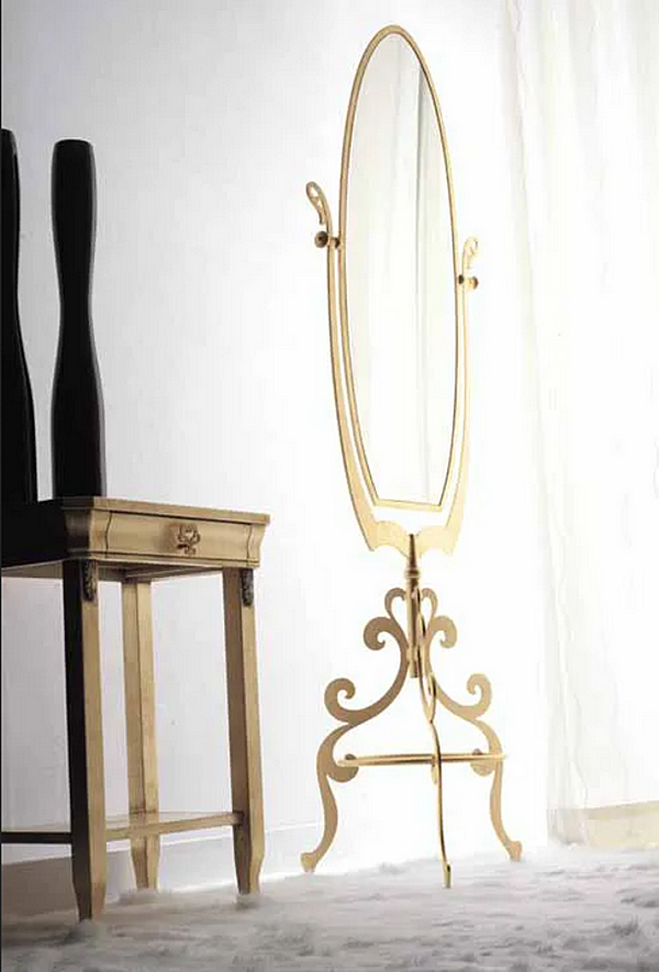 Specchio da terra inclinabile in vetro CORTEZARI collezione Ester fabbrica CORTE ZARI dall'Italia. Foto №2