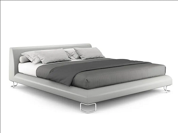 Letto matrimoniale in pelle imbottita I 4 Mariani Add Look fabbrica i 4 Mariani dall'Italia. Foto №1