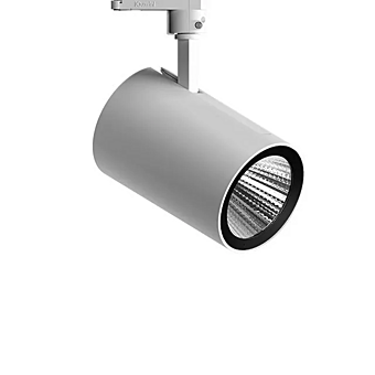 Faretto a binario in alluminio pressofuso LED iGuzzini Tecnica Evo fabbrica iGuzzini dall'Italia