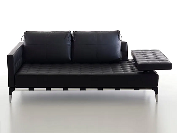 Divano in pelle trapuntata CASSINA PRIVE 241 fabbrica CASSINA dall'Italia. Foto №2