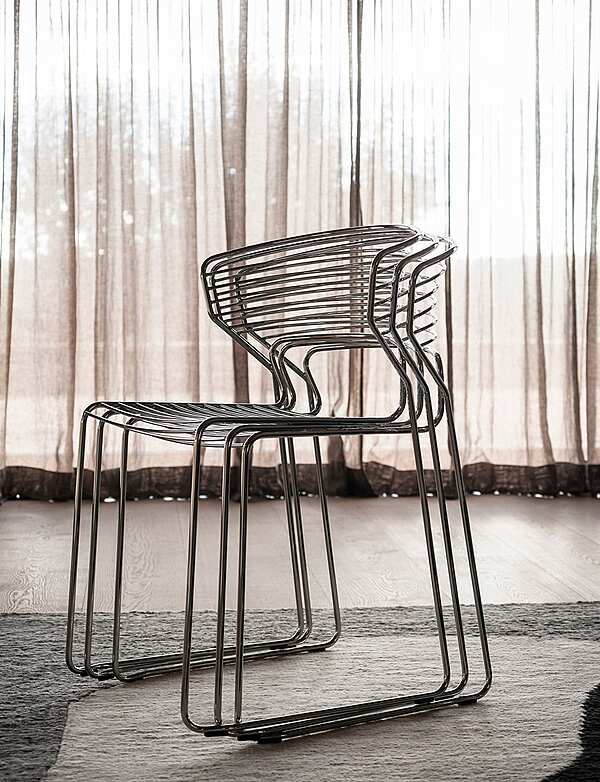 Sedia DESALTO Koki Wire - chair 635 fabbrica DESALTO dall'Italia. Foto №2