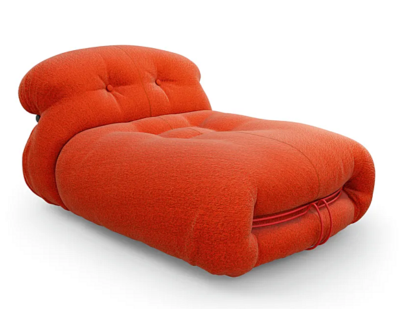 Letto day bed in tessuto imbottito Soriana CASSINA fabbrica CASSINA dall'Italia. Foto №1