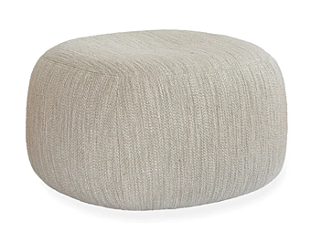 Pouf in tessuto bouclé imbottito color pietra DOM Edizioni Pouf in tessuto bouclé imbottito color pietra DOM Edizioni fabbrica DOM Edizioni dall'Italia