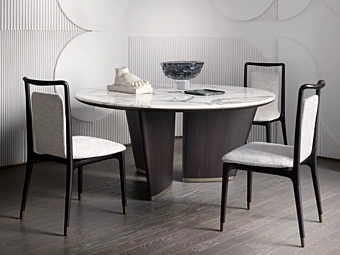 Tavolo rotondo in marmo Mistral GIORGETTI