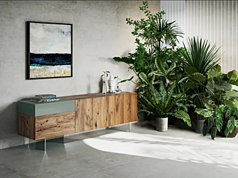 Credenza modulare in legno LAGO 36E8 08004