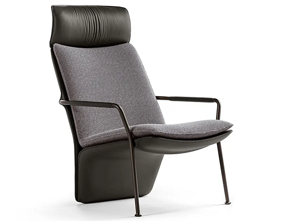 Poltrona imbottita con poggiatesta Arabesque Poltrona Frau fabbrica POLTRONA FRAU dall'Italia. Foto №1