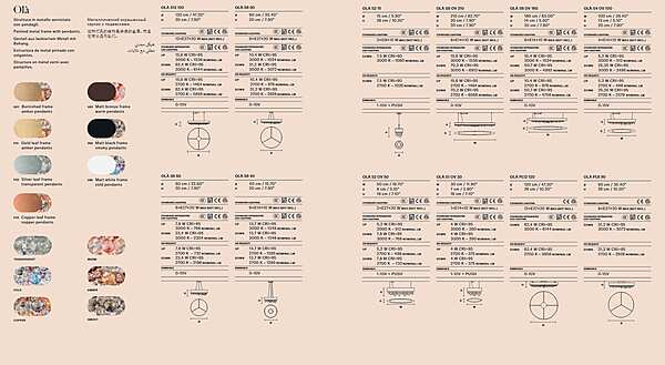 Lampadario MASIERO (EMME PI LIGHT) olà S6 40 fabbrica MASIERO (EMME PI LIGHT) dall'Italia. Foto №4