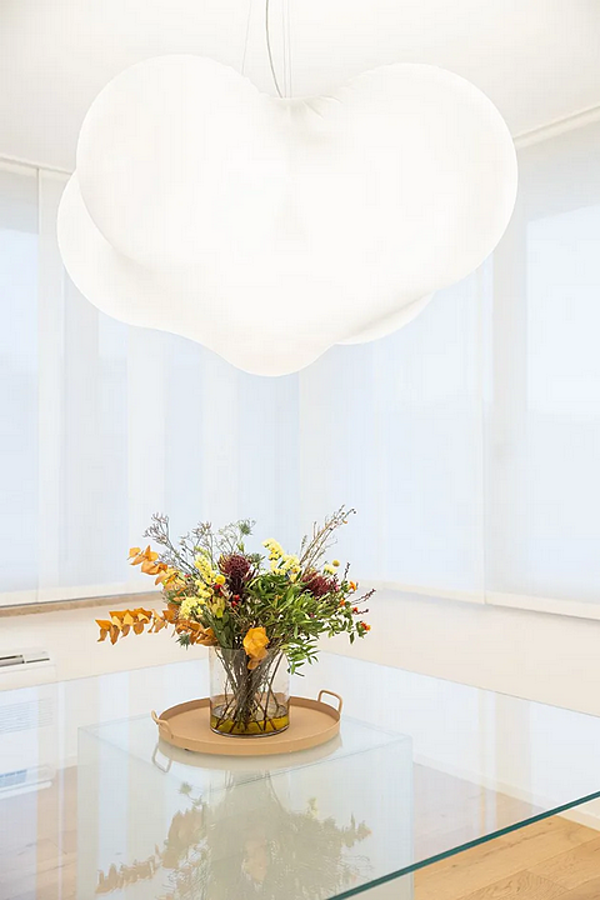 Lampada a sospensione in PMMA LED Cloudy AXOLIGHT fabbrica Axolight dall'Italia. Foto №6