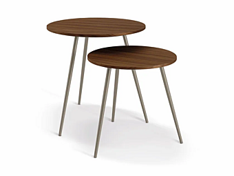 Tavolino da caffè rotondo in MDF Pitt Duomo Design