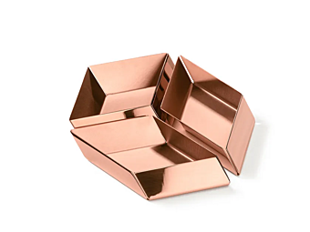 Vassoio in rame axonometrico GHIDINI1961 fabbrica GHIDINI1961 dall'Italia