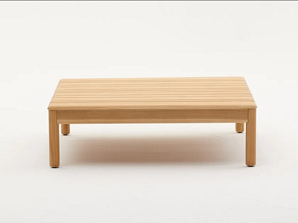 Tavolino da giardino quadrato in teak VARASCHIN collezione Bali 228P1A, 228P2A fabbrica VARASCHIN dall'Italia. Foto №2