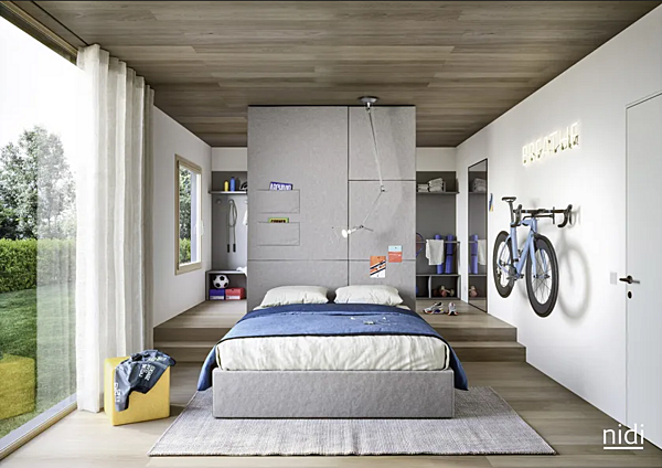 Somier tappezzato Skim Nidi fabbrica nidi dall'Italia. Foto №3